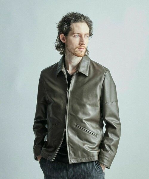 MEN'S BIGI / メンズビギ ブルゾン | クロームタンニングシープレザージャケット | 詳細19