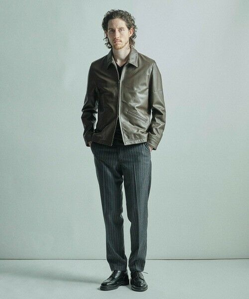 MEN'S BIGI / メンズビギ ブルゾン | クロームタンニングシープレザージャケット | 詳細20