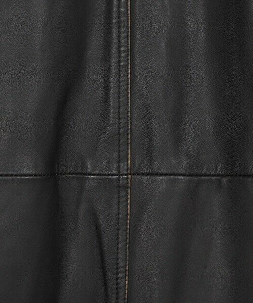 MEN'S BIGI / メンズビギ レザーブルゾン・ジャケット | 【JAGROSE/ジャグロース】別注ラムレザーカバーオール | 詳細10