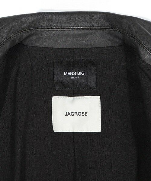 MEN'S BIGI / メンズビギ レザーブルゾン・ジャケット | 【JAGROSE/ジャグロース】別注ラムレザーカバーオール | 詳細2