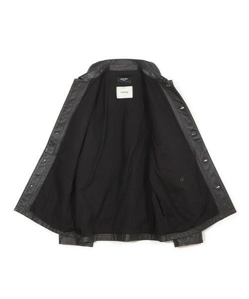 MEN'S BIGI / メンズビギ レザーブルゾン・ジャケット | 【JAGROSE/ジャグロース】別注ラムレザーカバーオール | 詳細6