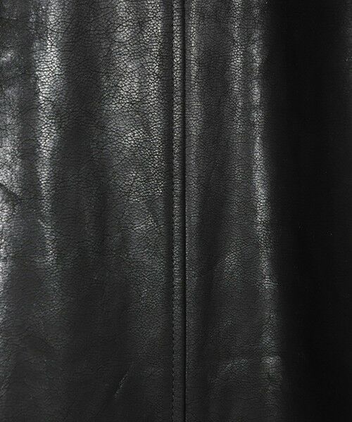 MEN'S BIGI / メンズビギ レザーブルゾン・ジャケット | ゴートレザー ライダースブルゾン | 詳細2