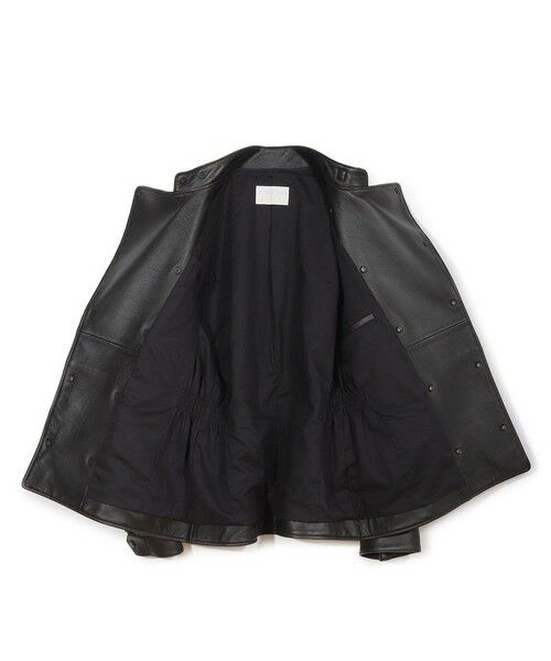 MEN'S BIGI / メンズビギ レザーブルゾン・ジャケット | 【50th Anniv . 菊池武夫】AGED SHEEPSKIN LEATHER JACKET | 詳細10