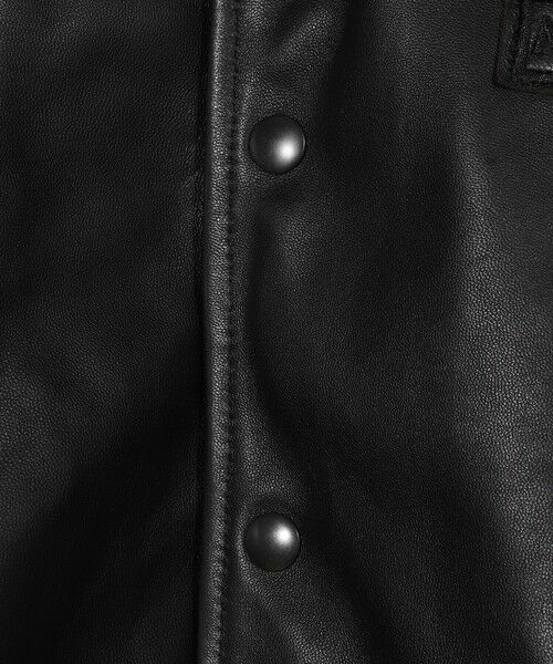 MEN'S BIGI / メンズビギ その他アウター | 【50th Anniv . 中田 慎介】 SHEEP LEATHER STADIUM JAMPER | 詳細12