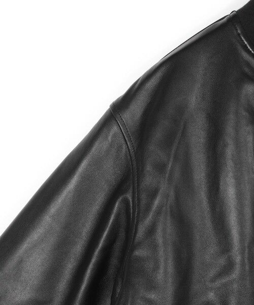 MEN'S BIGI / メンズビギ その他アウター | 【50th Anniv . 中田 慎介】 SHEEP LEATHER STADIUM JAMPER | 詳細16