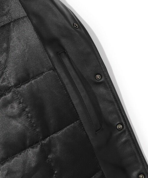 MEN'S BIGI / メンズビギ その他アウター | 【50th Anniv . 中田 慎介】 SHEEP LEATHER STADIUM JAMPER | 詳細19