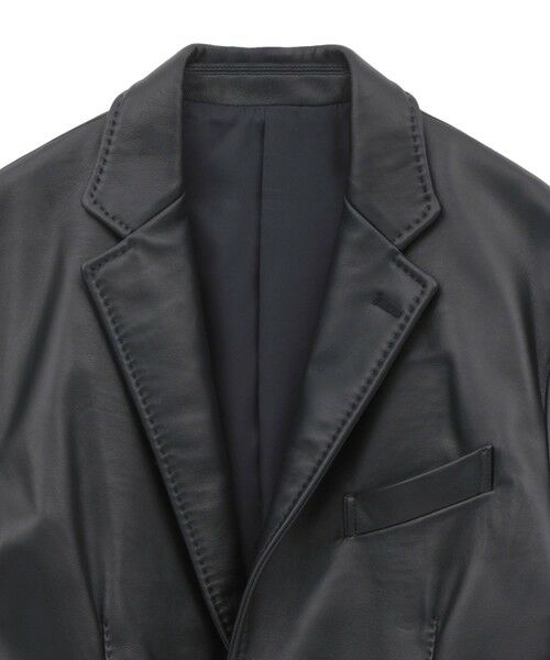 MEN'S BIGI / メンズビギ テーラードジャケット | シープレザーテーラードジャケット | 詳細10