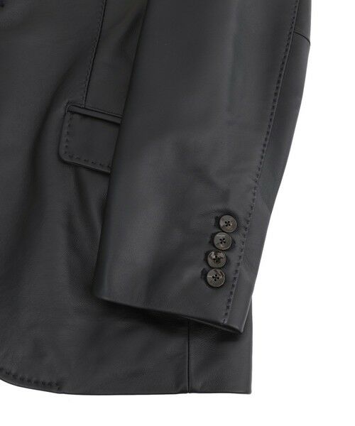 MEN'S BIGI / メンズビギ テーラードジャケット | シープレザーテーラードジャケット | 詳細14