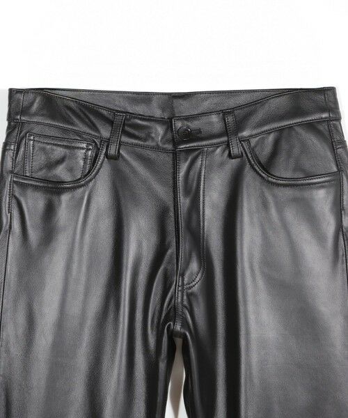 MEN'S BIGI / メンズビギ その他パンツ | ラムレザー５ポケットパンツ | 詳細1