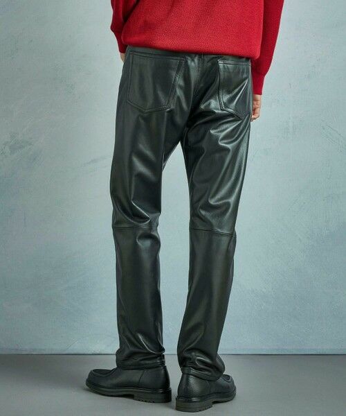 MEN'S BIGI / メンズビギ その他パンツ | ラムレザー５ポケットパンツ | 詳細11