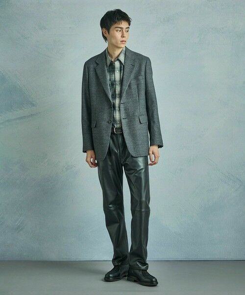 MEN'S BIGI / メンズビギ その他パンツ | ラムレザー５ポケットパンツ | 詳細15