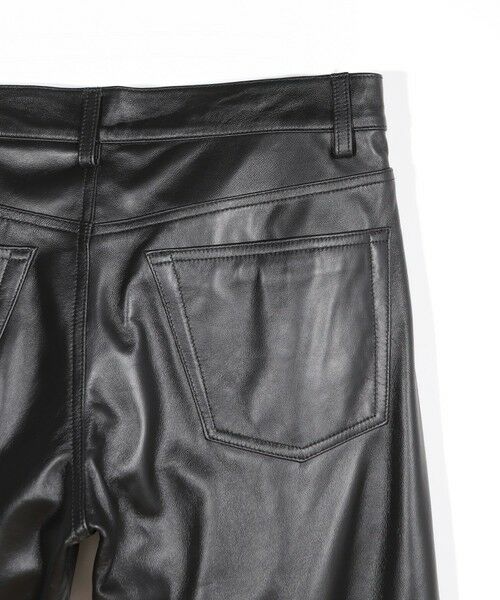 MEN'S BIGI / メンズビギ その他パンツ | ラムレザー５ポケットパンツ | 詳細7