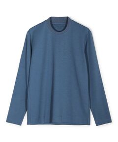 MEN'S BIGI / メンズビギ Tシャツ | 【ACTIVE TAILOR/アクティブテイラー】シルケットスムースクルーネック長袖Tシャツ