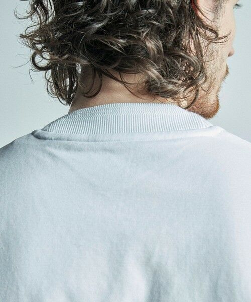 MEN'S BIGI / メンズビギ Tシャツ | 【ACTIVE TAILOR/アクティブテイラー】シルケットスムースクルーネック長袖Tシャツ | 詳細7