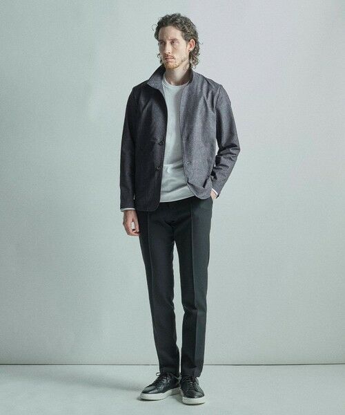 MEN'S BIGI / メンズビギ Tシャツ | 【ACTIVE TAILOR/アクティブテイラー】シルケットスムースクルーネック長袖Tシャツ | 詳細8