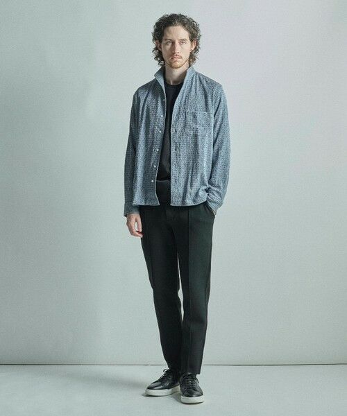 MEN'S BIGI / メンズビギ Tシャツ | 【ACTIVE TAILOR/アクティブテイラー】シルケットスムースクルーネック長袖Tシャツ | 詳細13