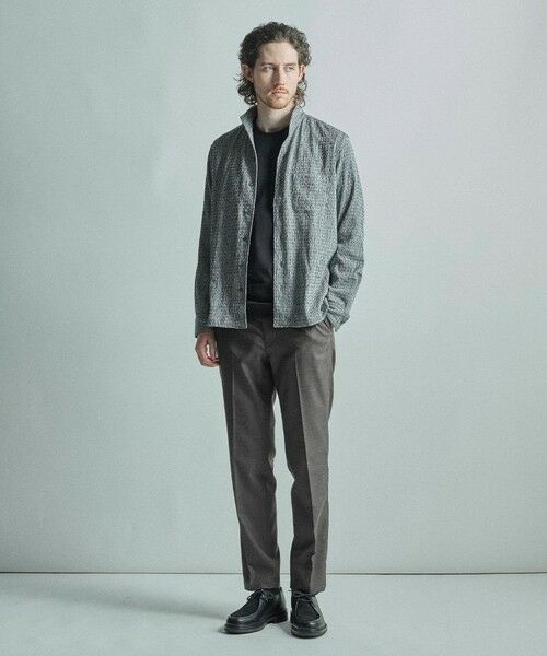 MEN'S BIGI / メンズビギ Tシャツ | 【ACTIVE TAILOR/アクティブテイラー】シルケットスムースクルーネック長袖Tシャツ | 詳細14