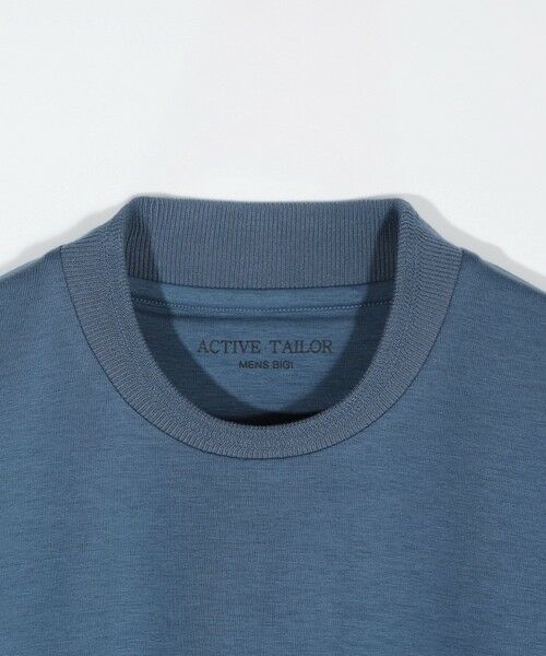 MEN'S BIGI / メンズビギ Tシャツ | 【ACTIVE TAILOR/アクティブテイラー】シルケットスムースクルーネック長袖Tシャツ | 詳細19