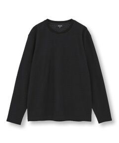 MEN'S BIGI / メンズビギ Tシャツ | シャーリングジャカードロングスリーブTシャツ