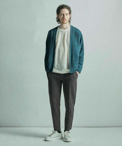 MEN'S BIGI / メンズビギ Tシャツ | シャーリングジャカードロングスリーブTシャツ | 詳細6