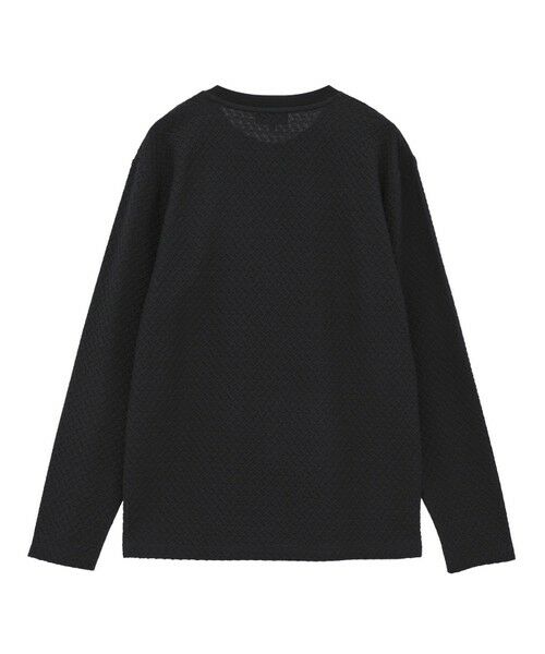 MEN'S BIGI / メンズビギ Tシャツ | シャーリングジャカードロングスリーブTシャツ | 詳細11