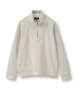 MEN'S BIGI / メンズビギ スウェット | スエードフェイクレイヤードプルオーバー