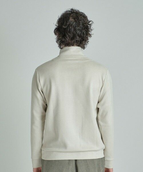 MEN'S BIGI / メンズビギ スウェット | スエードフェイクレイヤードプルオーバー | 詳細3