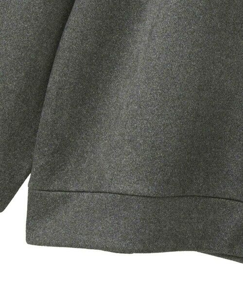 MEN'S BIGI / メンズビギ スウェット | スエードフェイクレイヤードプルオーバー | 詳細11