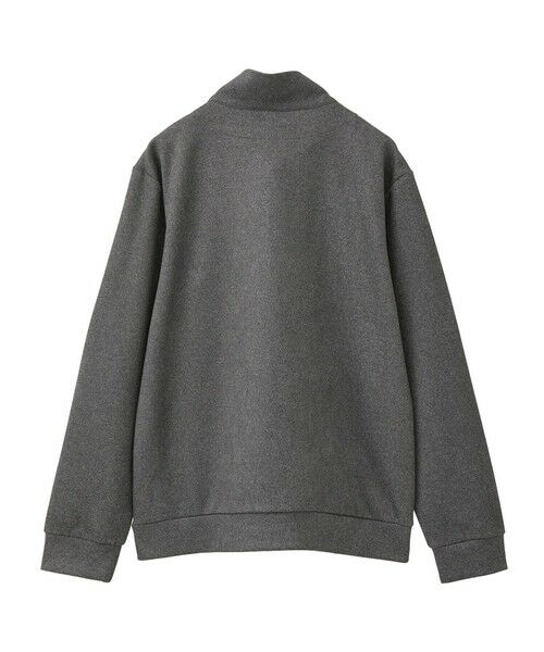 MEN'S BIGI / メンズビギ スウェット | スエードフェイクレイヤードプルオーバー | 詳細12