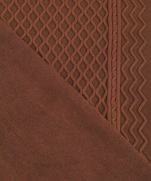 MEN'S BIGI / メンズビギ Tシャツ | ニットコンビ フェイクスエード長袖Tシャツ | 詳細15