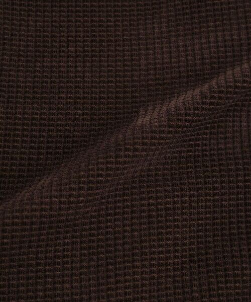 MEN'S BIGI / メンズビギ Tシャツ | ベロア調コールワッフル カバーオールジャケット | 詳細17