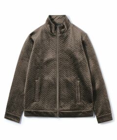 MEN'S BIGI / メンズビギ ブルゾン | ベロアキルトステッチブルゾン