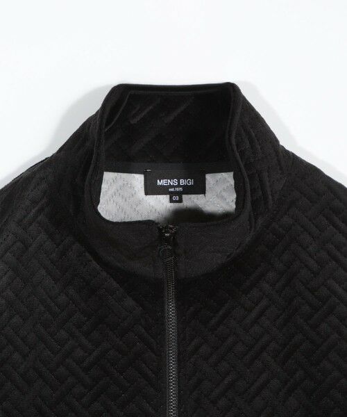 MEN'S BIGI / メンズビギ ブルゾン | ベロアキルトステッチブルゾン | 詳細1