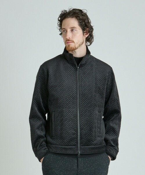 MEN'S BIGI / メンズビギ ブルゾン | ベロアキルトステッチブルゾン | 詳細8
