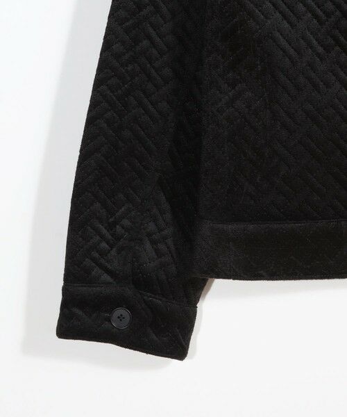 MEN'S BIGI / メンズビギ ブルゾン | ベロアキルトステッチブルゾン | 詳細6