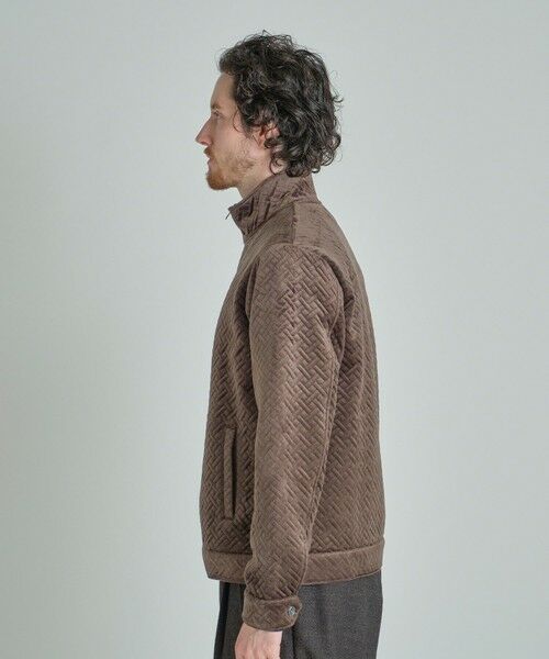MEN'S BIGI / メンズビギ ブルゾン | ベロアキルトステッチブルゾン | 詳細12