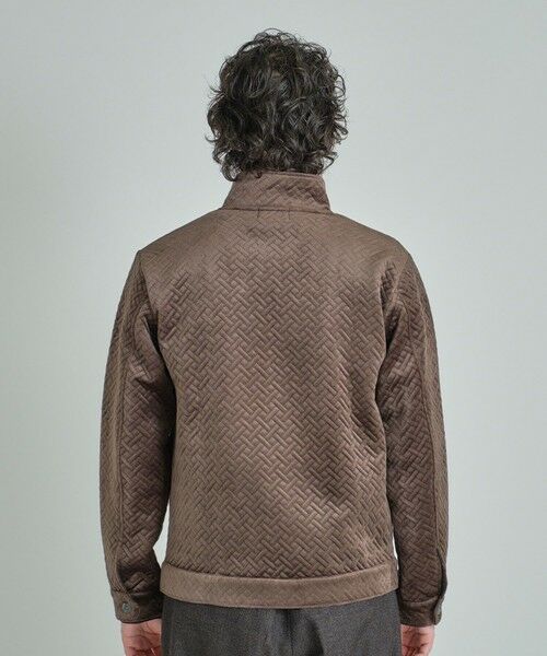 MEN'S BIGI / メンズビギ ブルゾン | ベロアキルトステッチブルゾン | 詳細13