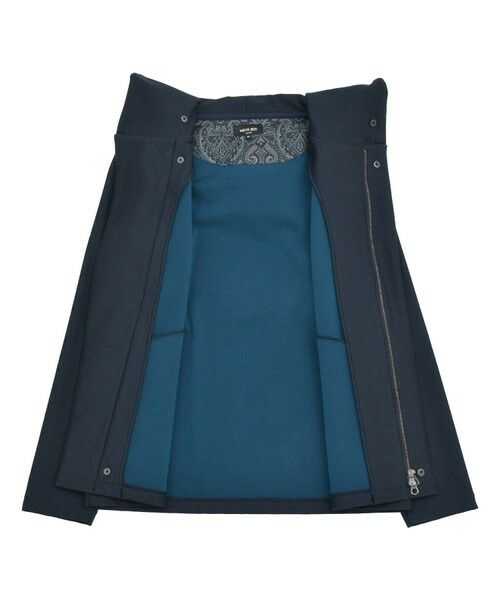 MEN'S BIGI / メンズビギ スウェット | ヒートパフォーマー ヘリンボーンプリント フードパーカー | 詳細6