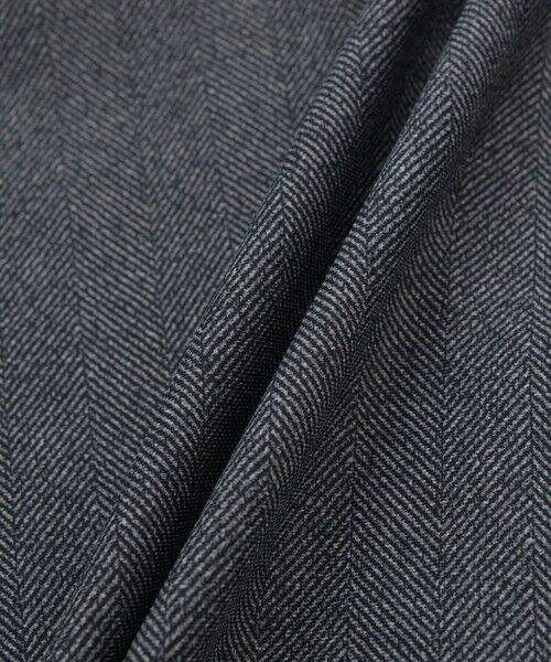 MEN'S BIGI / メンズビギ スウェット | ヒートパフォーマー ヘリンボーンプリント フードパーカー | 詳細15
