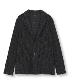 MEN'S BIGI / メンズビギ その他アウター | ジャガードニット グレンチェックジャケット