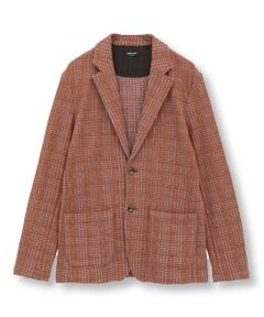 MEN'S BIGI / メンズビギ その他アウター | ジャガードニット グレンチェックジャケット