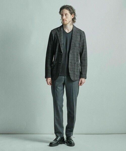 MEN'S BIGI / メンズビギ その他アウター | ジャガードニット グレンチェックジャケット | 詳細2