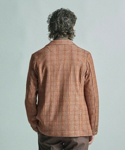 MEN'S BIGI / メンズビギ その他アウター | ジャガードニット グレンチェックジャケット | 詳細5