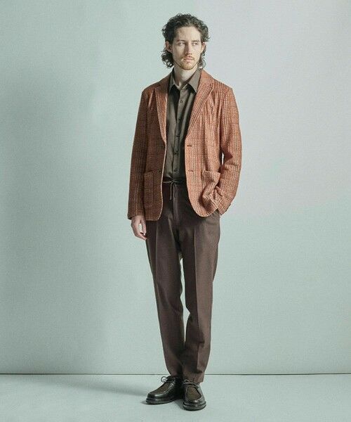 MEN'S BIGI / メンズビギ その他アウター | ジャガードニット グレンチェックジャケット | 詳細6