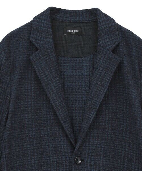 MEN'S BIGI / メンズビギ その他アウター | ジャガードニット グレンチェックジャケット | 詳細8