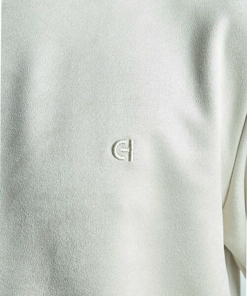 MEN'S BIGI / メンズビギ Tシャツ | 【COLE HAAN/コール ハーン】別注スエードタッチモックネックロングTシャツ | 詳細7