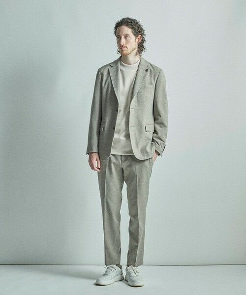 MEN'S BIGI / メンズビギ Tシャツ | 【COLE HAAN/コール ハーン】別注スエードタッチモックネックロングTシャツ | 詳細9