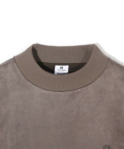 MEN'S BIGI / メンズビギ Tシャツ | 【COLE HAAN/コール ハーン】別注スエードタッチモックネックロングTシャツ | 詳細10