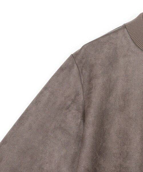 MEN'S BIGI / メンズビギ Tシャツ | 【COLE HAAN/コール ハーン】別注スエードタッチモックネックロングTシャツ | 詳細12