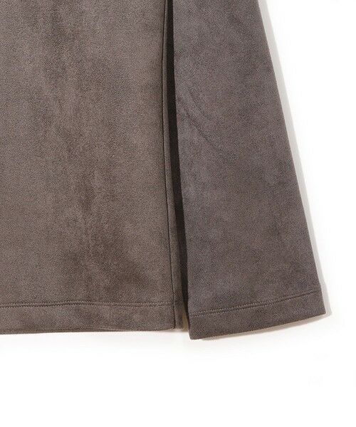 MEN'S BIGI / メンズビギ Tシャツ | 【COLE HAAN/コール ハーン】別注スエードタッチモックネックロングTシャツ | 詳細13